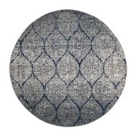 Safavieh Madison Collection Carmen Geometric Round Area Rug