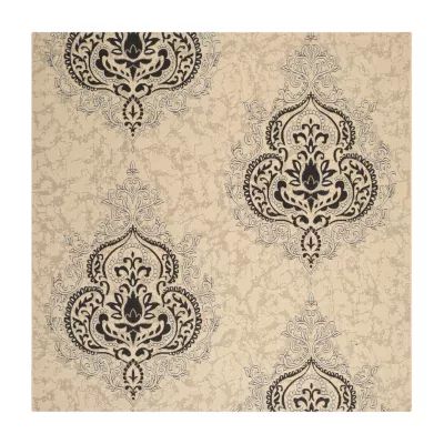 Safavieh Courtyard Collection Dedrick Medallion Indoor/Outdoor Square Area Rug