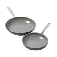 GreenPan Chatham 2-pc. Aluminum Dishwasher Safe Frying Pan