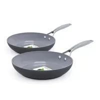 Paris Pro Cermaic Nonstick 8" and 10"  Open Frypan Set