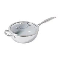 Venice Pro Ceramic Nonstick 3.5 QT Chefs Pan Helper Handle