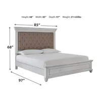 Signature Design by Ashley® Kaelyn Upholstered Panel Bed