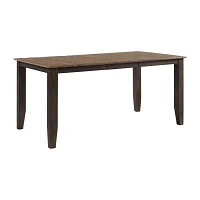 Bellington Dining Collection Rectangular Wood-Top Dining Table