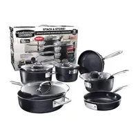 Granitestone 10-pc. Aluminum Dishwasher Safe Non-Stick Cookware Set