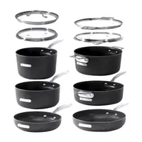 Granitestone 10-pc. Aluminum Dishwasher Safe Non-Stick Cookware Set