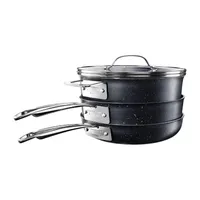 Granitestone 10-pc. Aluminum Dishwasher Safe Non-Stick Cookware Set