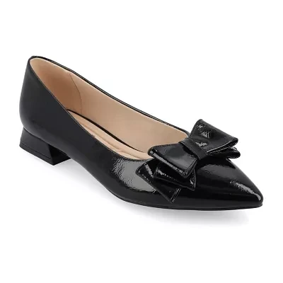 Journee Collection Womens Ophelia Pointed Toe Ballet Flats