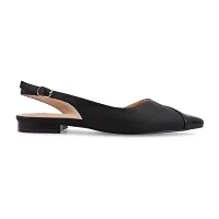 Journee Collection Womens Daphnne Pointed Toe Ballet Flats