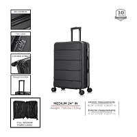 InUSA Elysian 24" Hardside Expandable Spinner Luggage