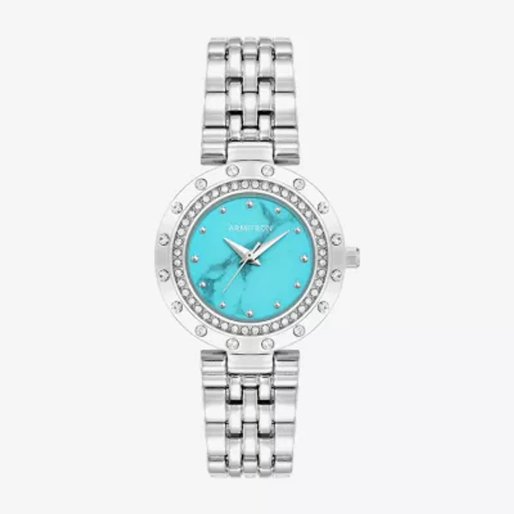 Armitron Womens Silver Tone Bracelet Watch 75/5931tqsv