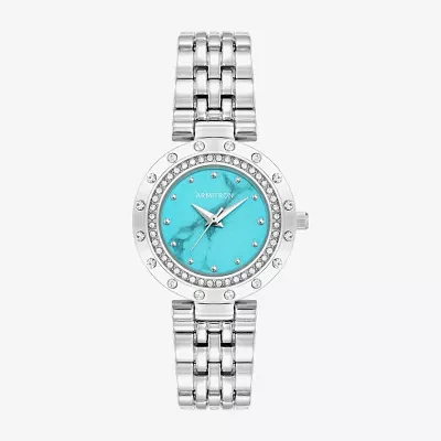 Armitron Womens Silver Tone Bracelet Watch 75/5931tqsv