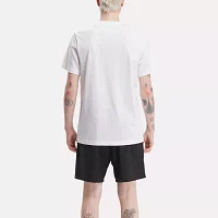 Reebok Identity Mens Crew Neck Short Sleeve Athletic Fit Graphic T-Shirt