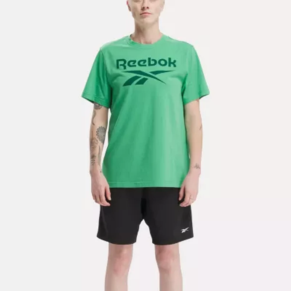 Reebok Identity Mens Crew Neck Short Sleeve Graphic T-Shirt