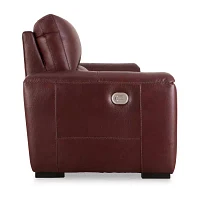 Signature Design By Ashley® Alessandro Dual Power Leather Reclining Sofa