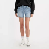 Levi's Womens Mid Rise Denim Short
