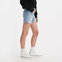 Levi's Womens Mid Rise Denim Short