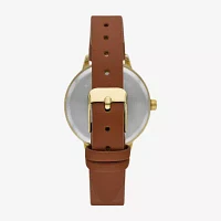 Womens Brown Strap Watch Fmdjo302