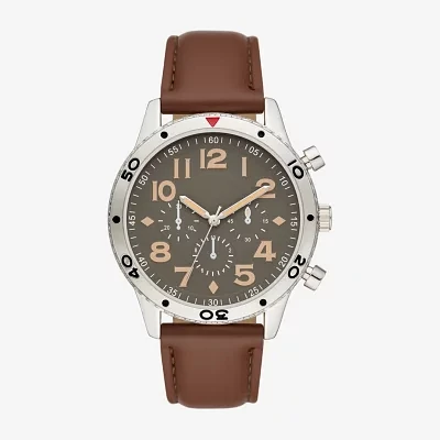 Mens Brown Strap Watch Fmdjo308