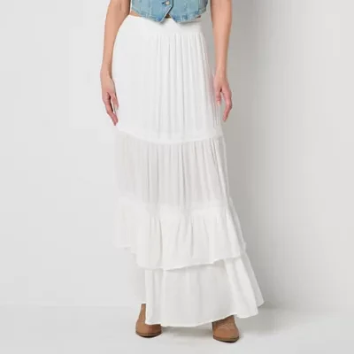 Arizona Womens Maxi Skirt - Juniors