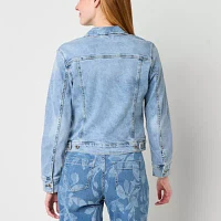 Liz Claiborne Denim Jacket Lightweight Womens