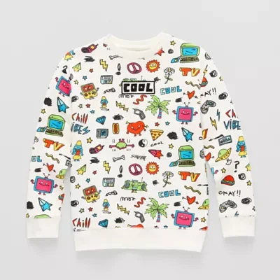 Thereabouts x Matthew Langille Little & Big Boys Long Sleeve Sweatshirt