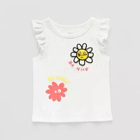 Okie Dokie x Matthew Langille Toddler Girls Crew Neck Short Sleeve T-Shirt