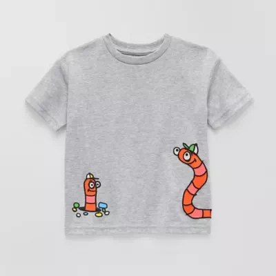 Okie Dokie X Matthew Langille Toddler Boys Crew Neck Short Sleeve Graphic T-Shirt