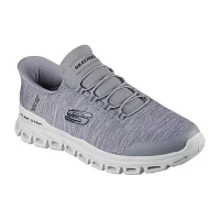 Skechers Mens Glide-Step Zefyr Hands Free Slip-Ins Slip-On Walking Shoes