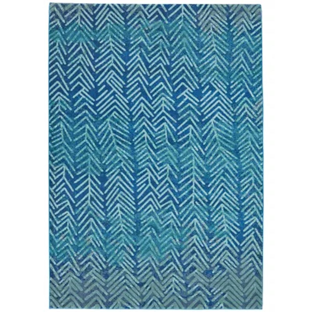 Weave and Wander Zara Hooked Rectangular Rug