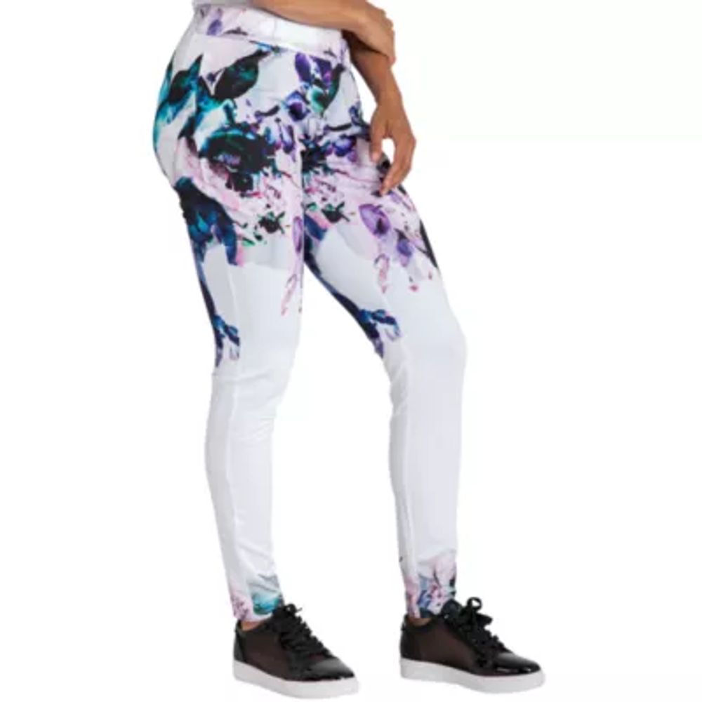 Buy ALTLIFE Aubergine Printed Skinny Fit Polyester Blend Womens Active Wear Track  Pants | Shoppers Stop