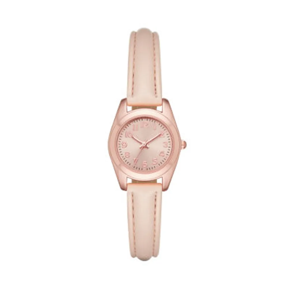 Womens Pink Strap Watch Fmdjo129