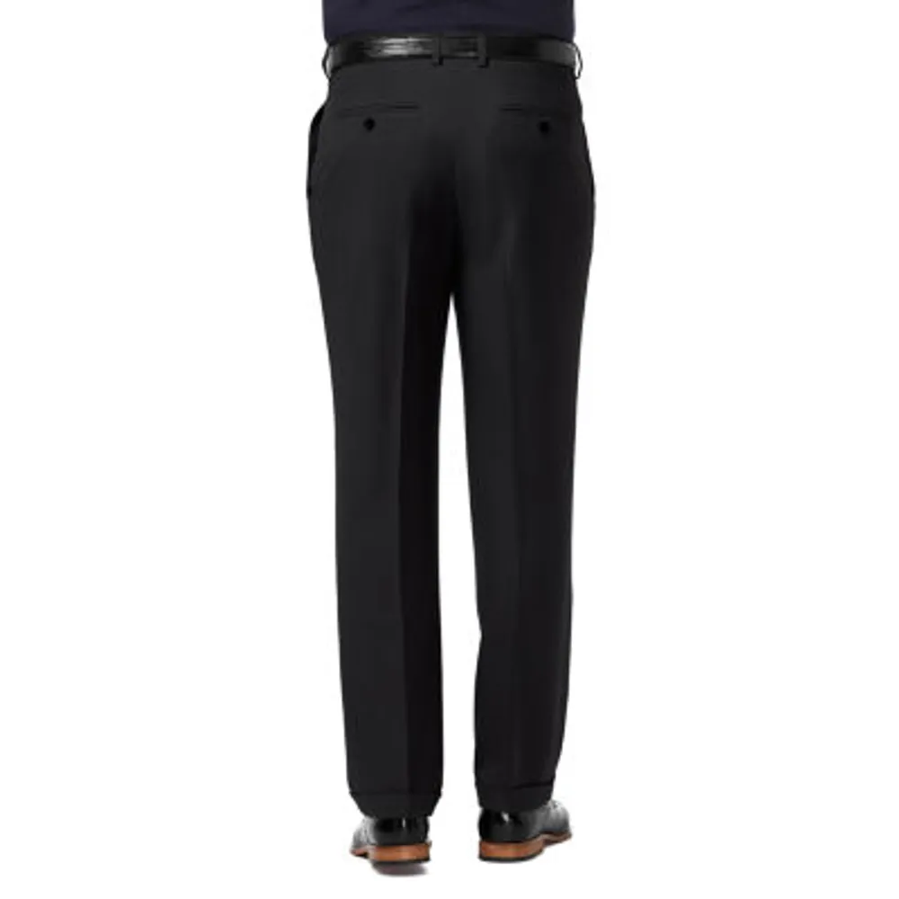 Haggar® Mens Premium Comfort Classic Fit Pleated Front Dress Pant