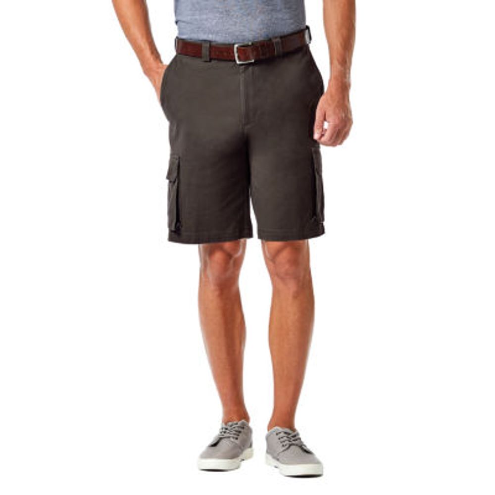 Haggar® Mens Stretch Cargo Flat Front Tech Short