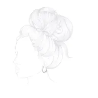 Sparkle Allure Crystal Pure Silver Over Brass Hoop Earrings