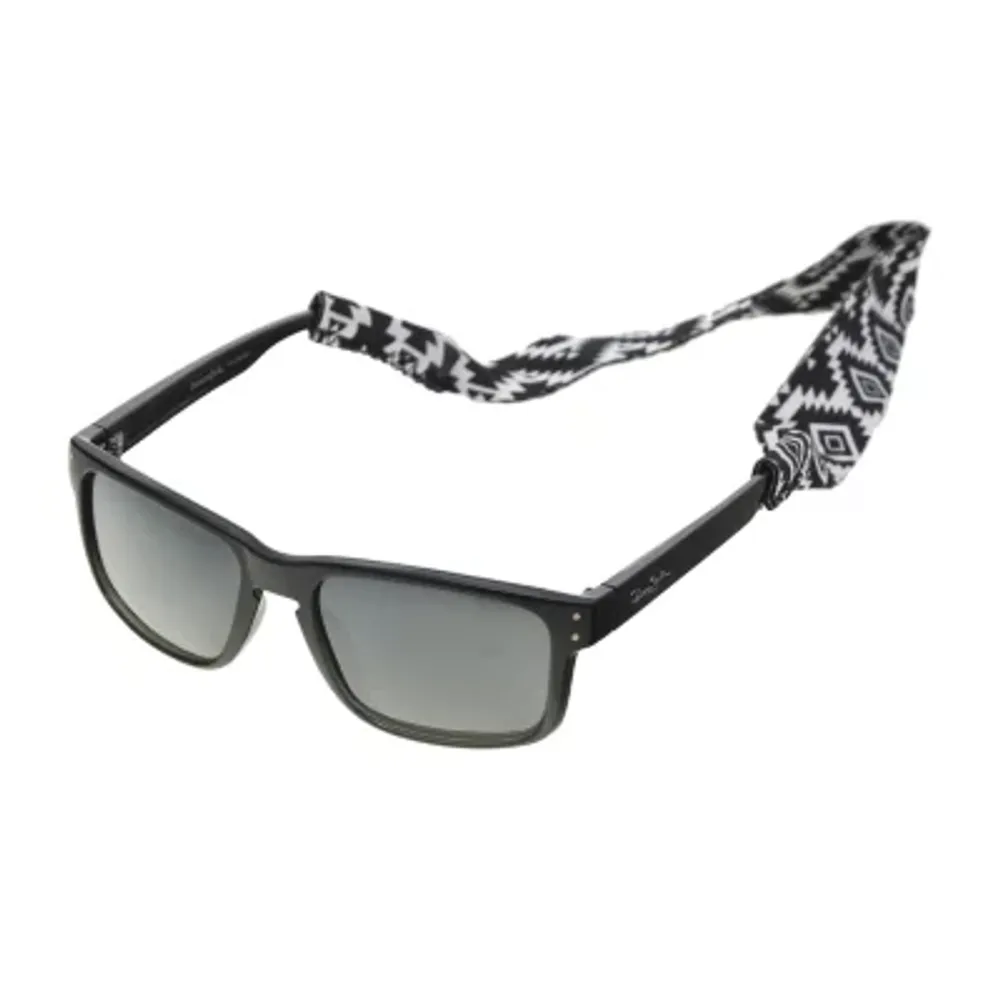 Panama Jack Polarized Mens Polarized Rectangular Sunglasses