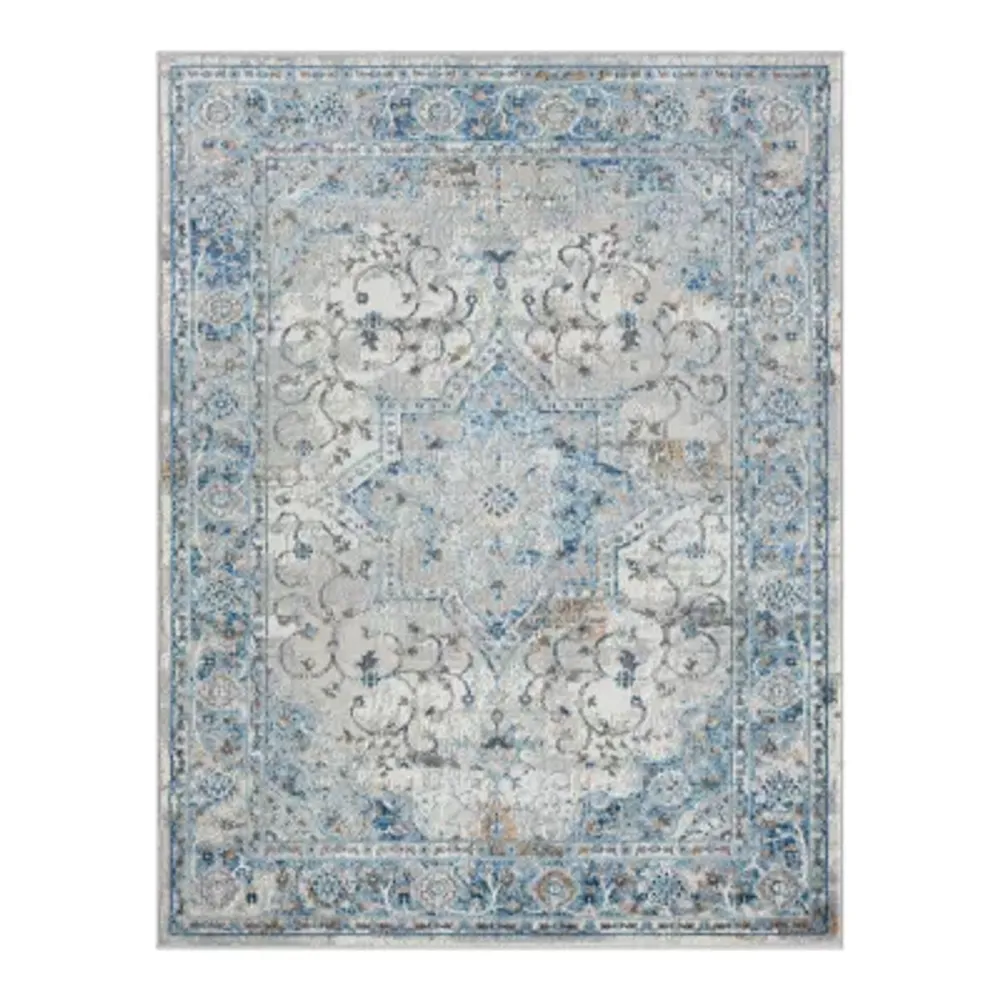 Madison Park Molly Medallion Woven Indoor Rectangular Area Rug