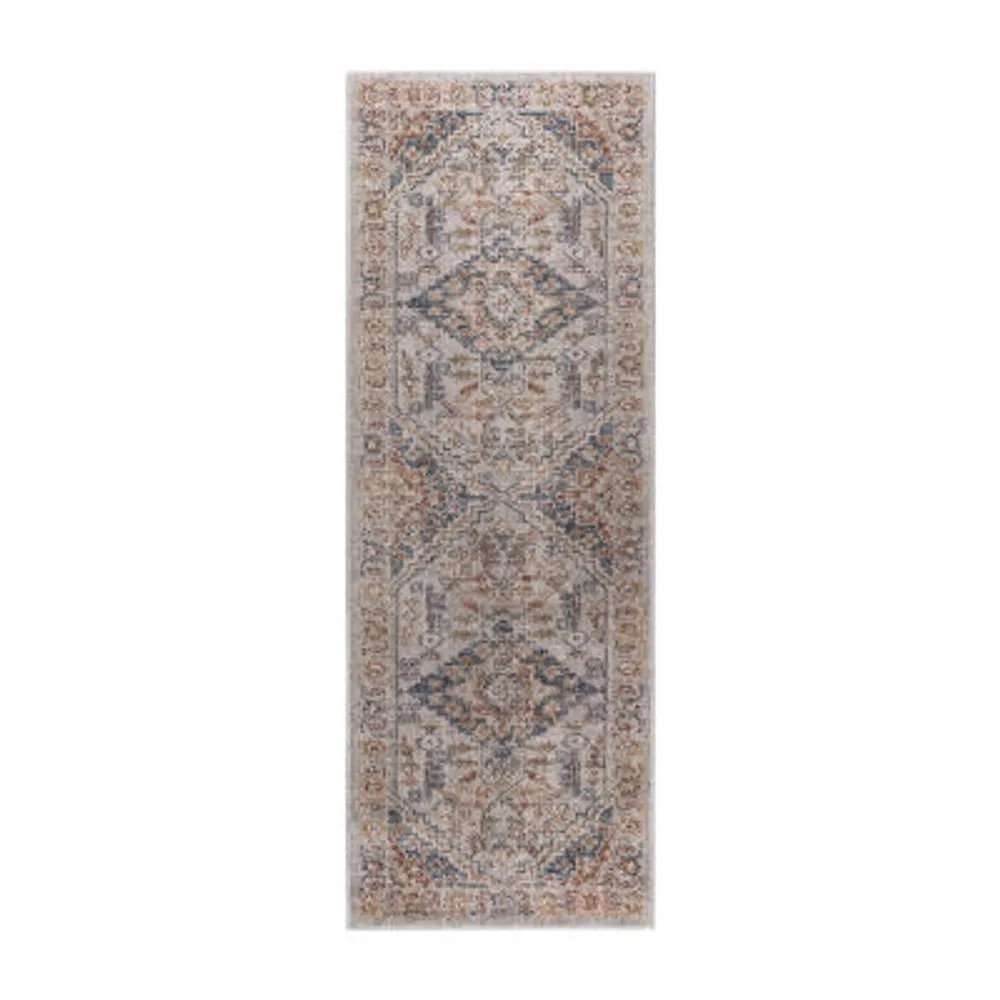 Madison Park Audrey Vintage Medallion Woven Indoor 3'x8' Rectangular Runner