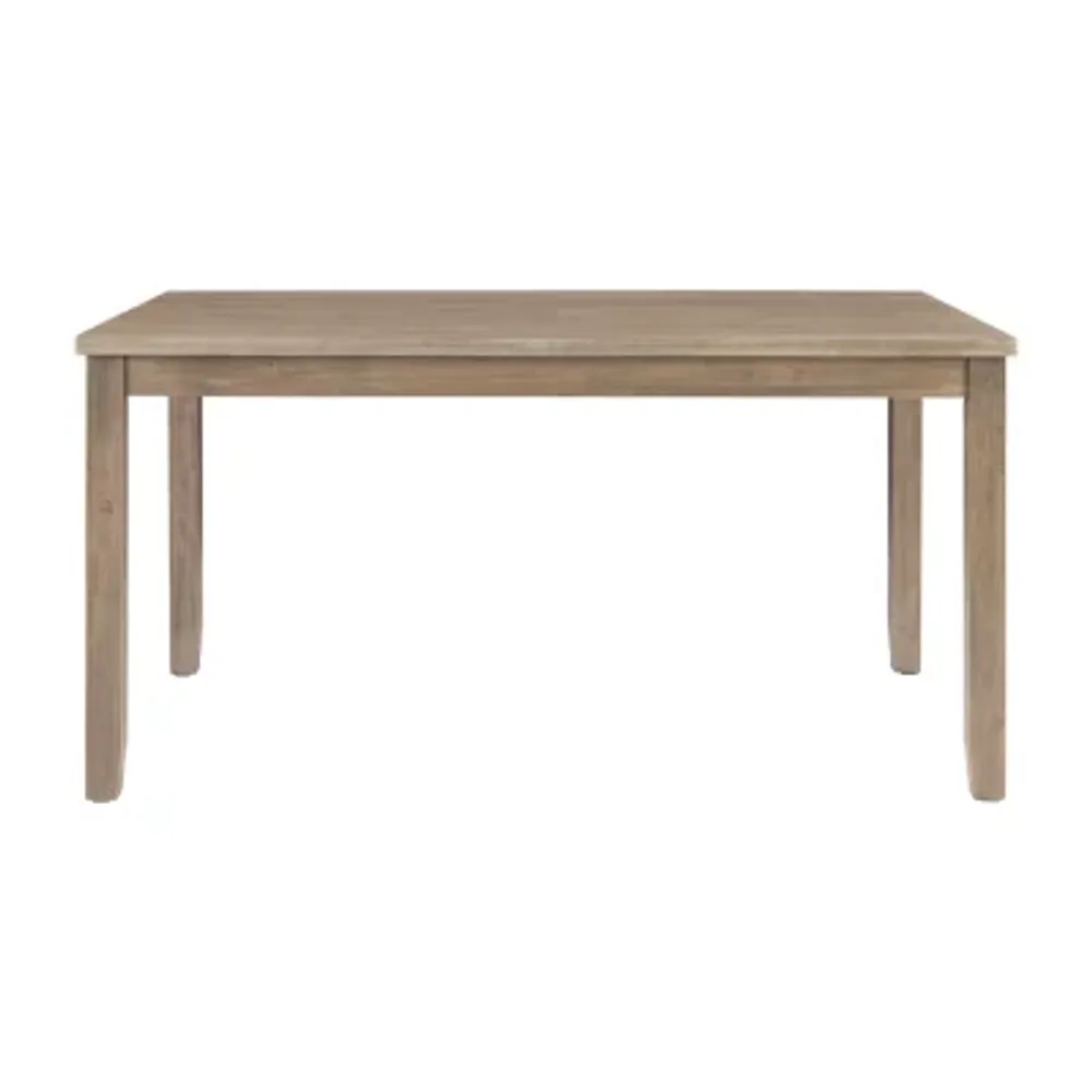 Juniper Round Wood-Top Dining Table