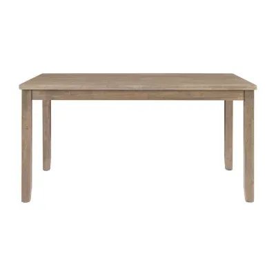 Juniper Round Wood-Top Dining Table