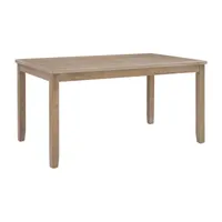 Juniper Round Wood-Top Dining Table