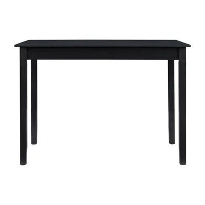 Juniper Rectangular Wood-Top Dining Table