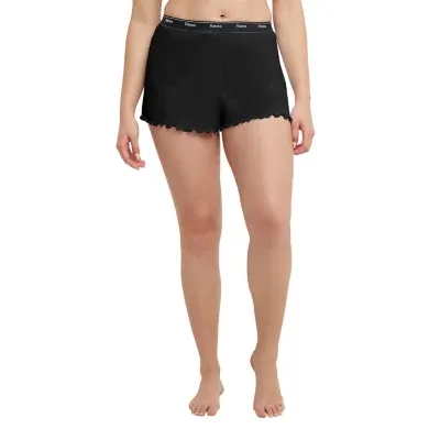 Hanes Womens Pull-On Short