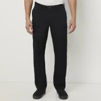 St. John's Bay Universal Wrinkle Free Easy Care Mens Classic Fit Flat Front Pant