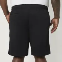 St. John's Bay Big and Tall Mens Stretch Fabric Pull-On Chino Shorts