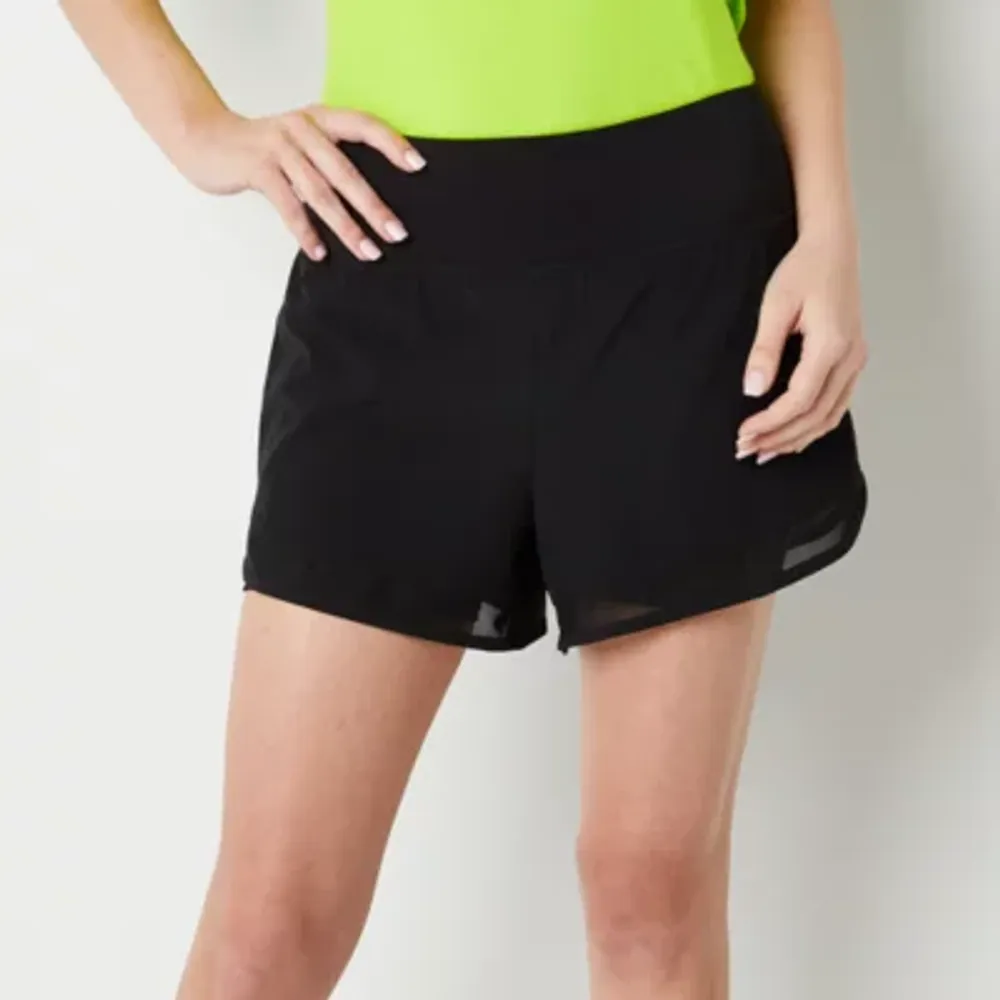Xersion Womens Mid Rise Workout Shorts
