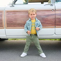 Okie Dokie Toddler Boys Straight Pull-On Pants