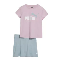 PUMA Little Girls 2-pc. Skort Set