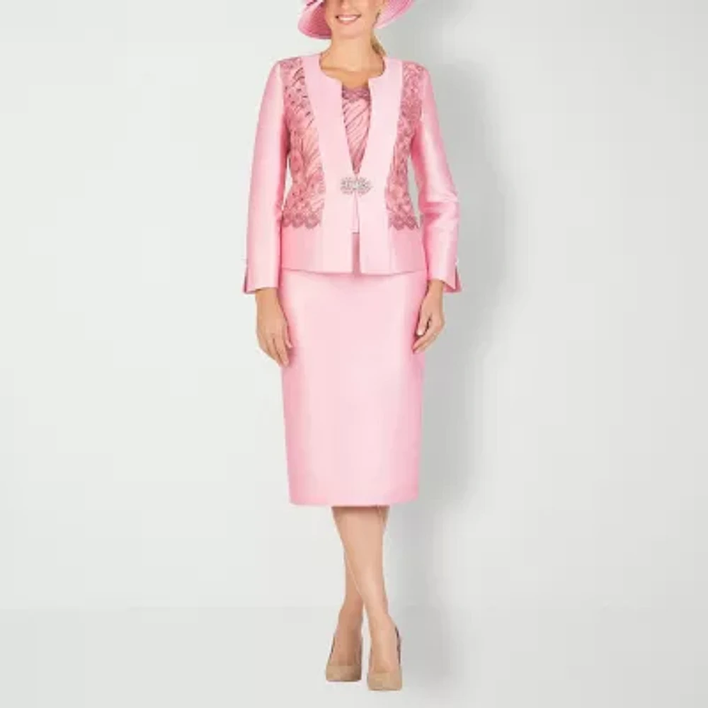 Giovanna Collection 3-pc. Skirt Suit