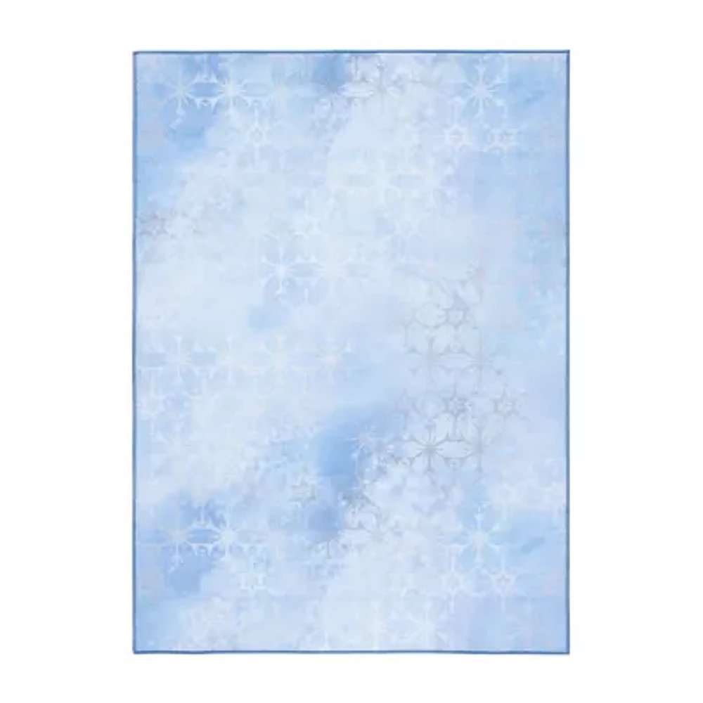 Disney Frozen II Collection Courage Washable Indoor Rectangular Area Rug