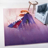 Disney Frozen II Collection Truth Washable 39"x63" Indoor Rectangular Accent Rug